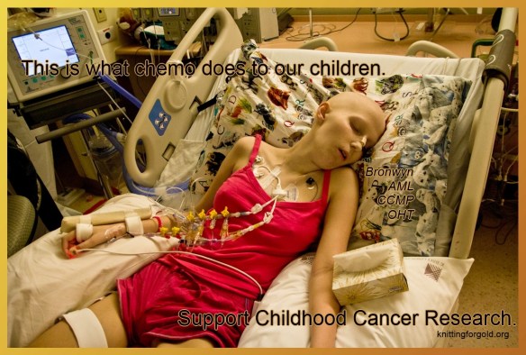 This is what chemo does to our children